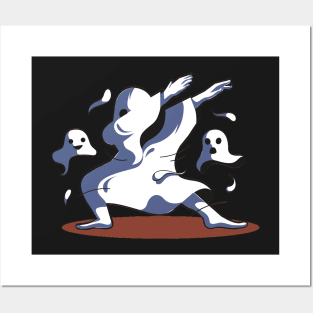 Dabbing ghosts Posters and Art